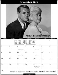 November 2008 - Cary Grant Calendar