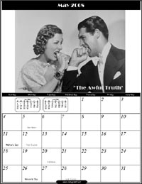 May 2008 - Cary Grant Calendar