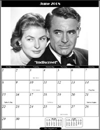 June 2008 - Cary Grant Calendar
