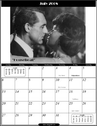 July 2008 - Cary Grant Calendar