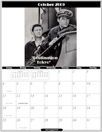 October 2009 - Cary Grant Calendar
