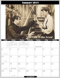 January 2009 - Cary Grant Calendar