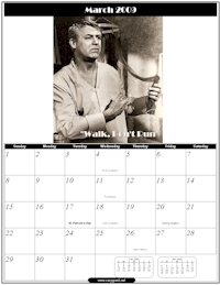 March 2009 - Cary Grant Calendar