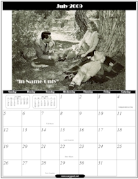 July 2009 - Cary Grant Calendar