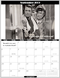 September 2009 - Cary Grant Calendar