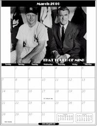 March 2010 - Cary Grant Calendar