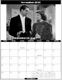 November 2010 - Cary Grant Calendar