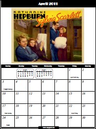 April 2011 - Cary Grant Calendar