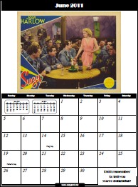 June 2011 - Cary Grant Calendar