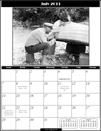 July 2013 - Cary Grant Calendar