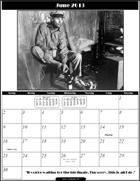 June 2013 - Cary Grant Calendar