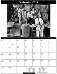 September 2013 - Cary Grant Calendar