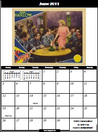 June 2011 - Cary Grant Calendar