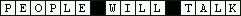 Crossword Puzzle - People Will Talk