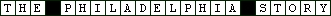 Crossword Puzzle - The Philadelphia Story
