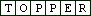 Crossword Puzzle - Topper