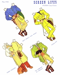 Cary Grant Paper Doll