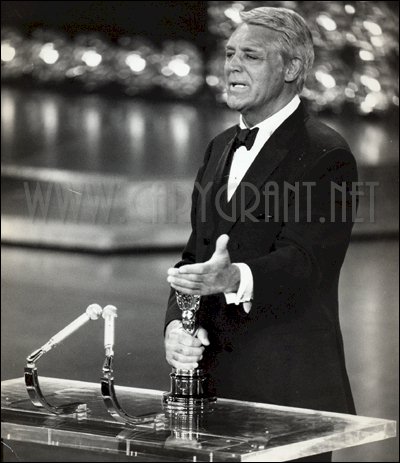 Visit YouTube to view video of Cary Grant Accepting his Honorary Oscar 